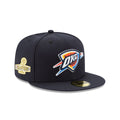 Oklahoma City Thunder 2025 NBA Champions Sidepatch 59FIFTY Fitted Hat
