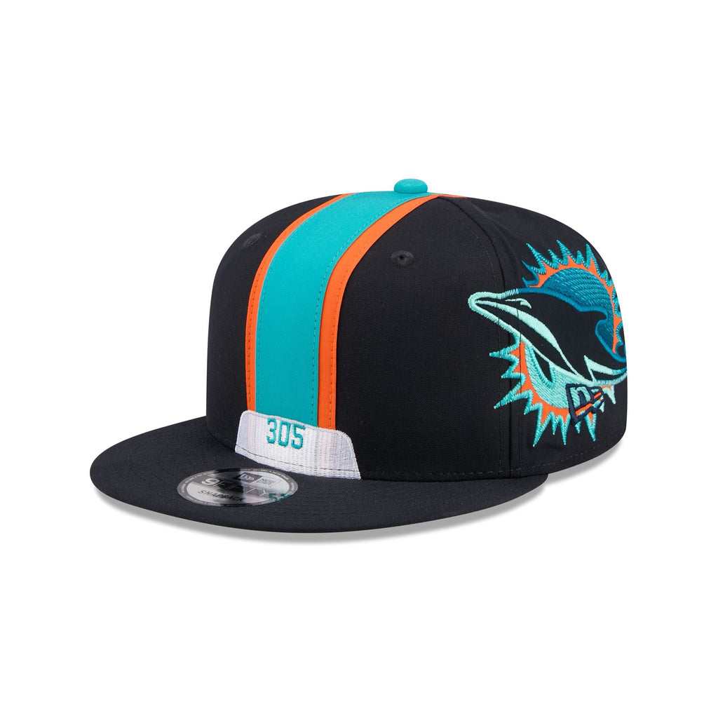Miami Dolphins 2025 NFL Rivalries Helmet Pack 9FIFTY Snapback Hat