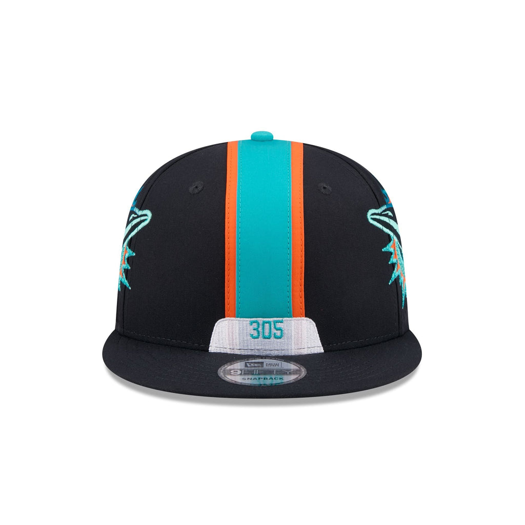 Miami Dolphins 2025 NFL Rivalries Helmet Pack 9FIFTY Snapback Hat
