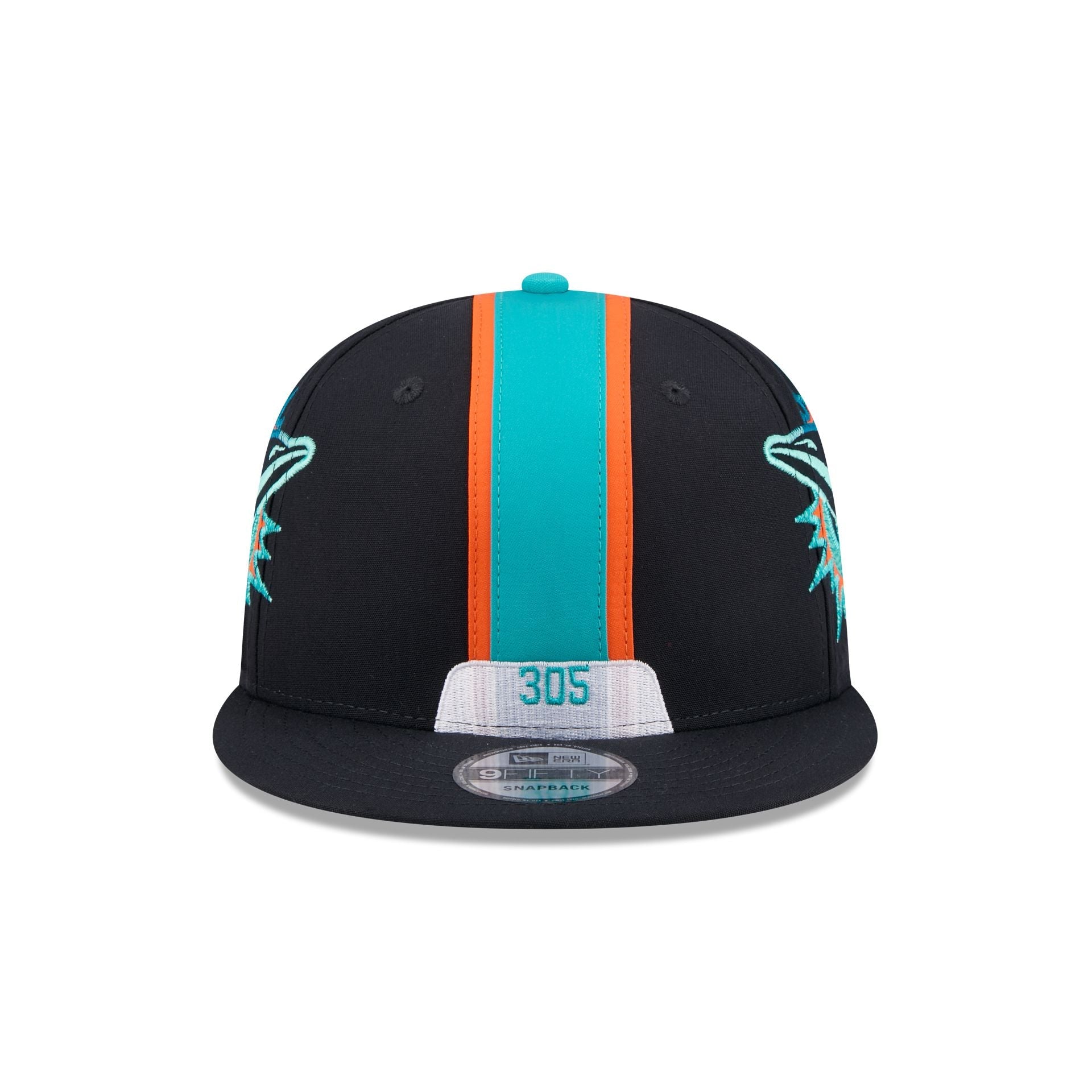 Miami Dolphins 2025 NFL Rivalries Helmet Pack 9FIFTY Snapback Hat