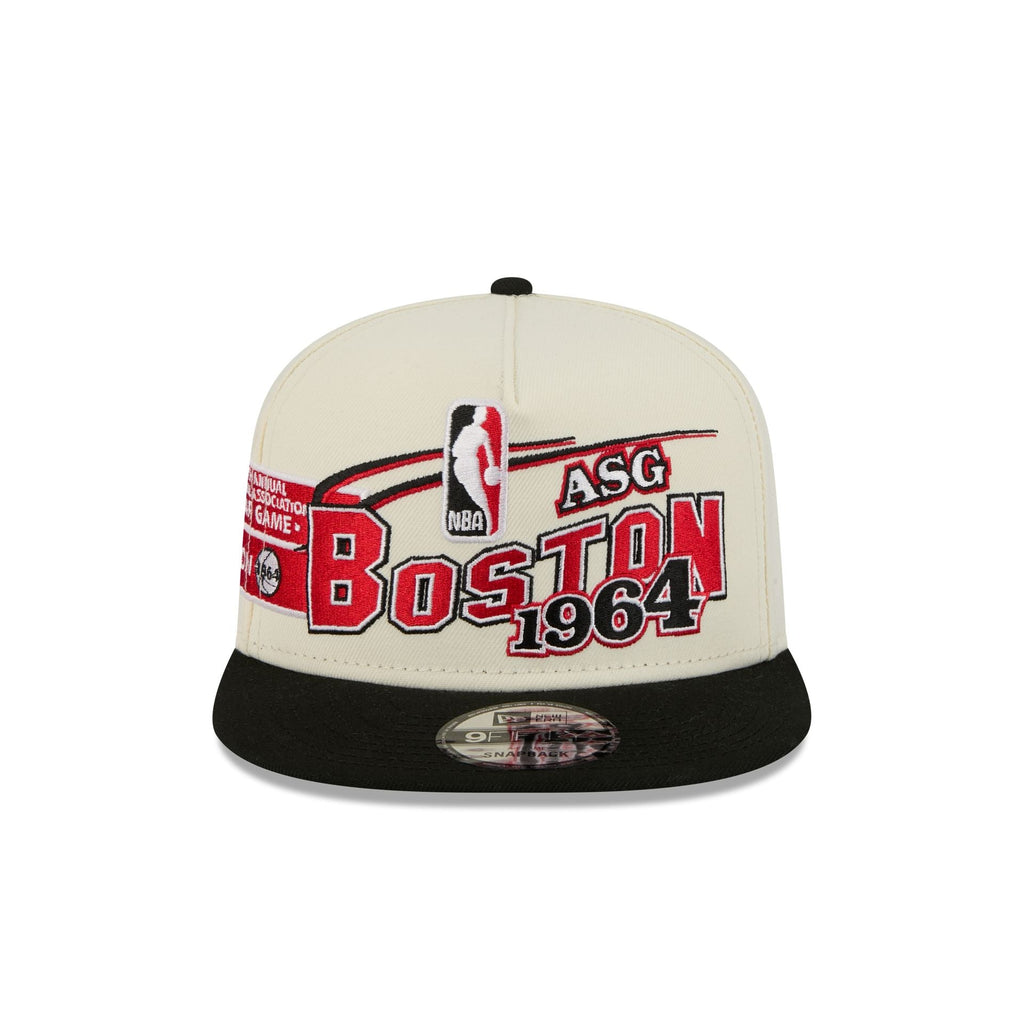 Boston Celtics Hardwood Classics 1964 All-Star Game 9FIFTY A-Frame Snapback Hat