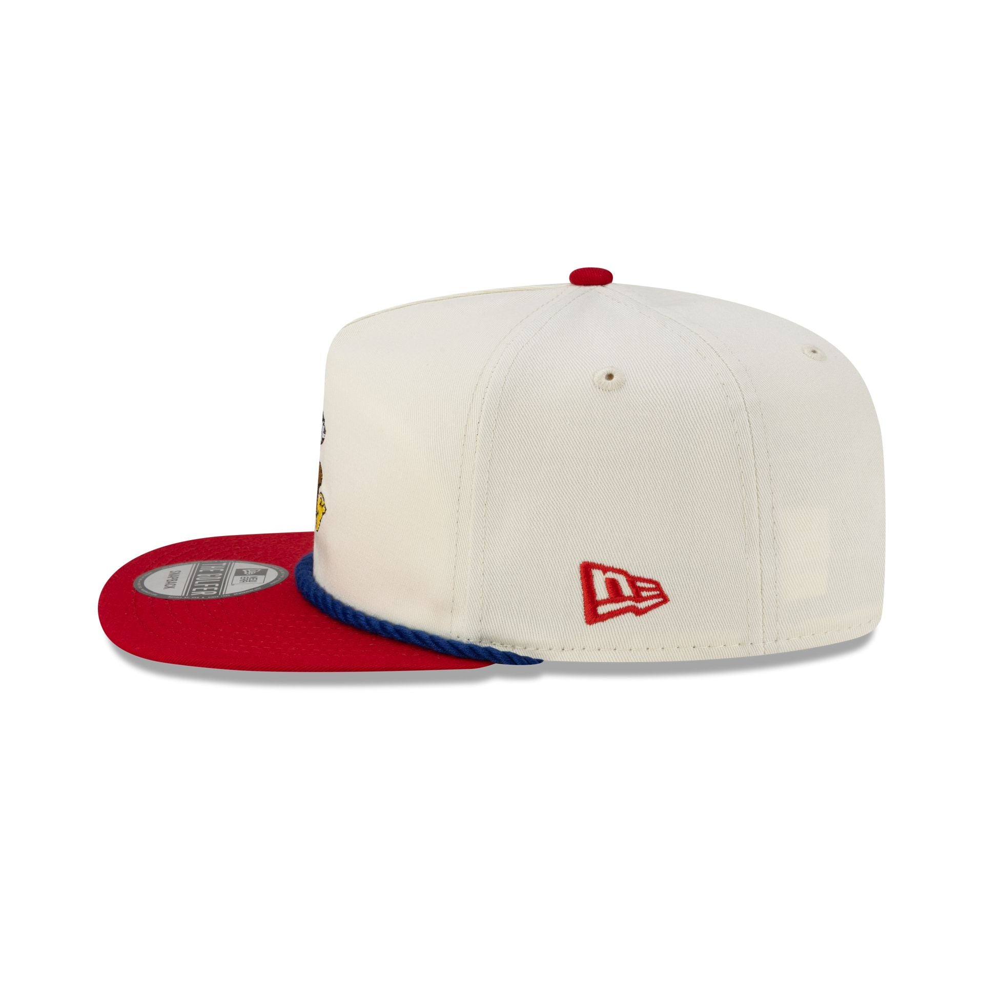 Olympic Heritage Los Angeles 1984 Olympic Games Eagle Chrome White Red Golfer Hat